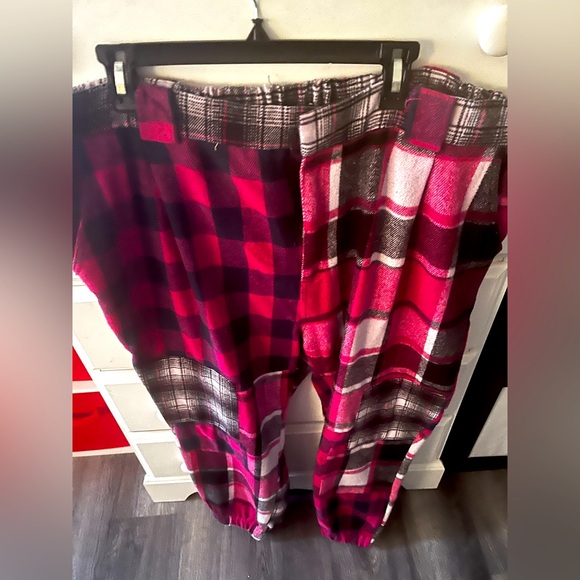 Red and Black Plaid Pants - Picture 1 of 2
